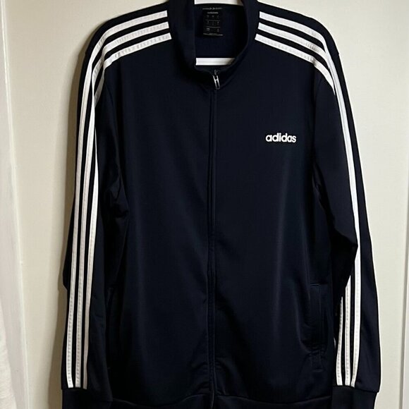 Adidas Other - Men's adidas Tricot Track Jacket in Navy & White Size XL